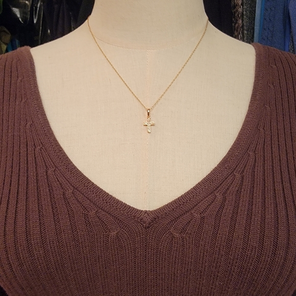 RALPH LAUREN ♡ Gorgeous Vintage Brown V Neck 'n Back Wide Ribbed Knit Sweater S - Picture 13 of 15